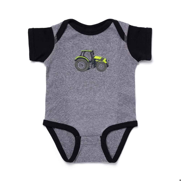 Deutz Onesie Front Product Image on white background